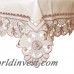 Satén tela mantel rectángulo elegante hueco bordado Floral grueso paño de tabla del banquete de boda Decoración de mesa ali-88824439